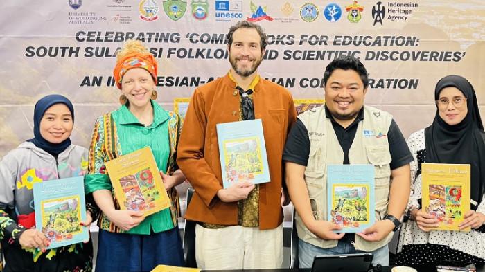 Geopark Maros Pangkep Rilis Komik Edukasi Dwibahasa, Ditulis Peneliti Australia